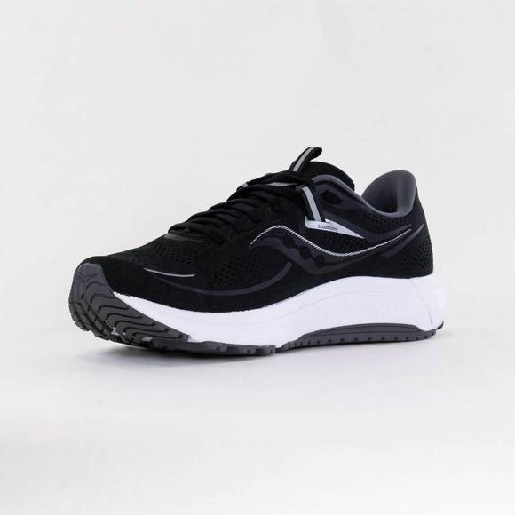 NEW SAUCONY men's omni 21 in black/white - Picture 4 of 6